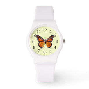 Reloj De Pulsera Naranja Butterfly Watch
