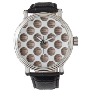 Reloj De Pulsera Naranja de Bowling Ball Tiger