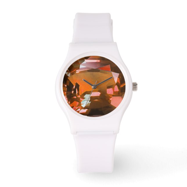 Reloj De Pulsera Naranja Gem (Anverso)