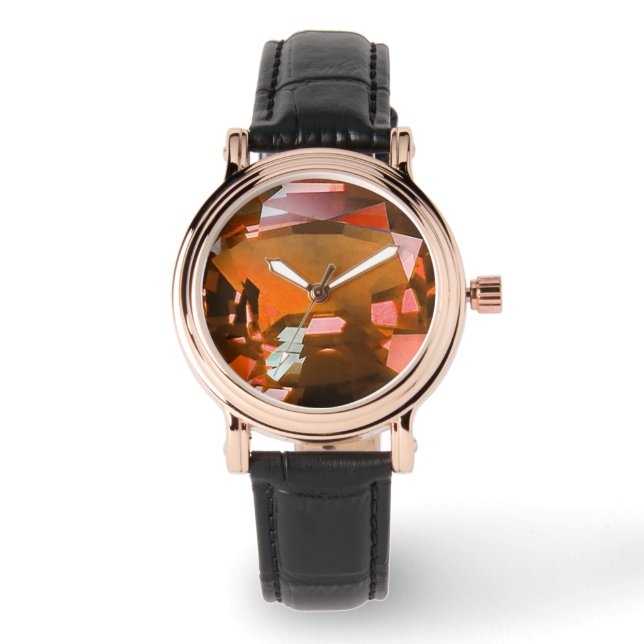 Reloj De Pulsera Naranja Gem (Anverso)