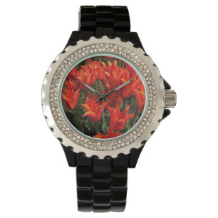 Reloj De Pulsera Naranja Tulips, Oregón