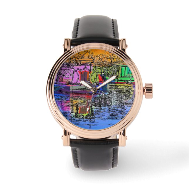 RELOJ DE PULSERA NARROWBOATS (Anverso)