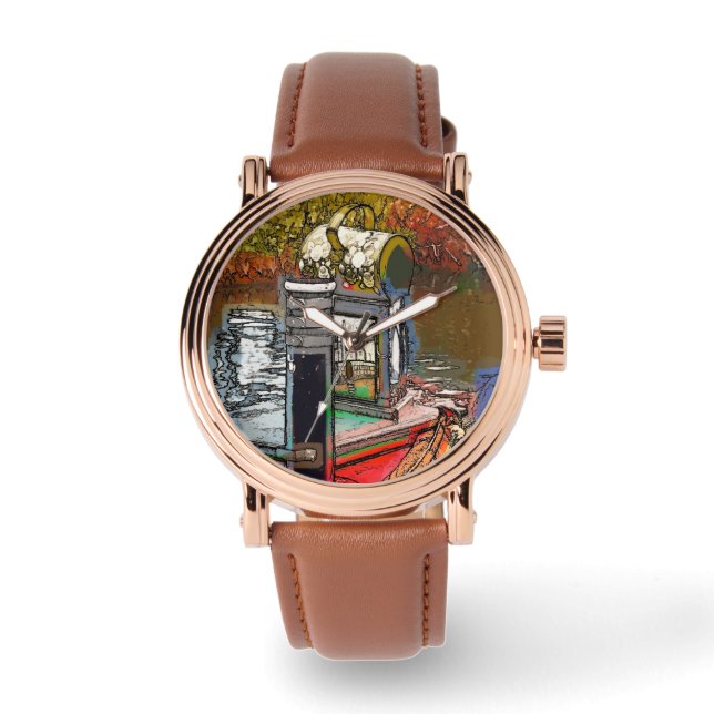 RELOJ DE PULSERA NARROWBOATS (Anverso)