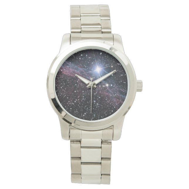 Reloj De Pulsera NASA ESA Veil nebulosa (Anverso)