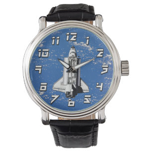 Reloj De Pulsera NASA Transbordador Espacial Discovery Órbita Terre