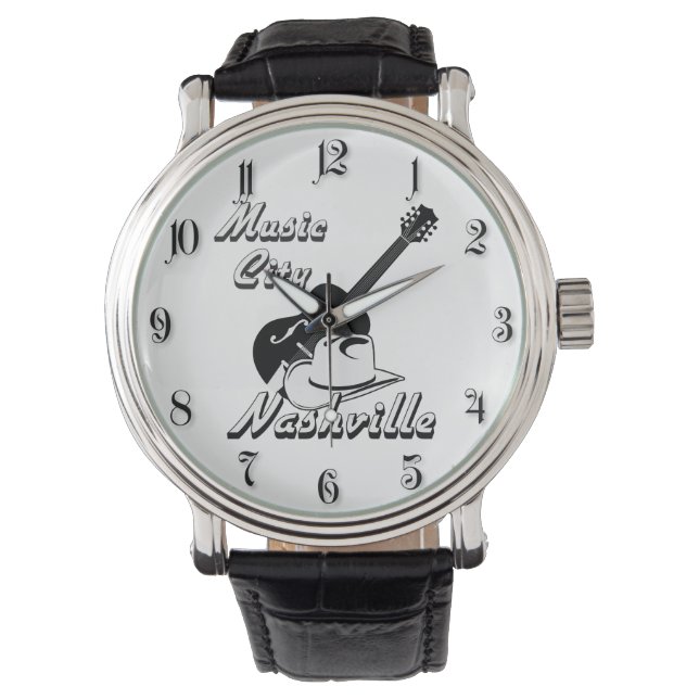 Reloj De Pulsera Nashville. Ciudad de la música (Anverso)