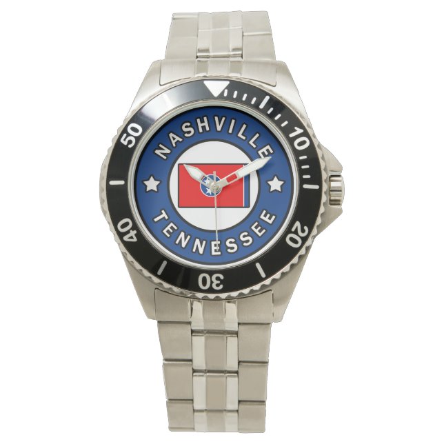 Reloj De Pulsera Nashville Tennessee (Anverso)