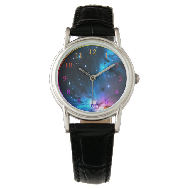 Reloj De Pulsera Natación celeste de estrellas (Anverso)