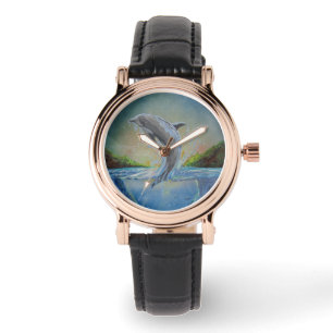 Reloj De Pulsera Natación delfines
