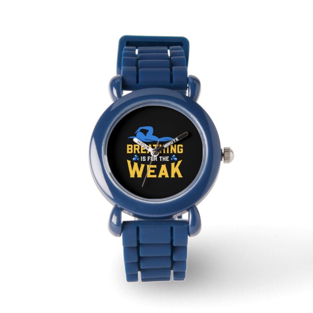 Reloj De Pulsera Natación Divertida (Anverso)