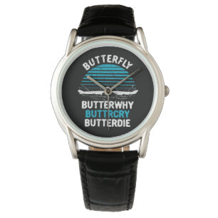 Reloj De Pulsera Natación - Mariposa Mariposón