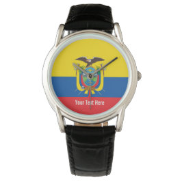 Reloj De Pulsera National flag of Ecuador
