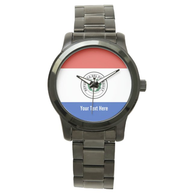 Reloj De Pulsera National flag of Paraguay (Anverso)