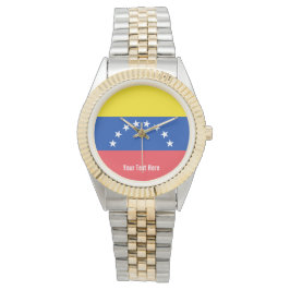 Reloj De Pulsera National flag of Venezuela