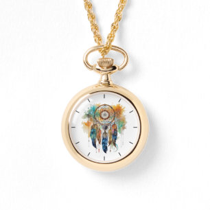 RELOJ DE PULSERA NATIVE AMERICAN DREAM CATCHER