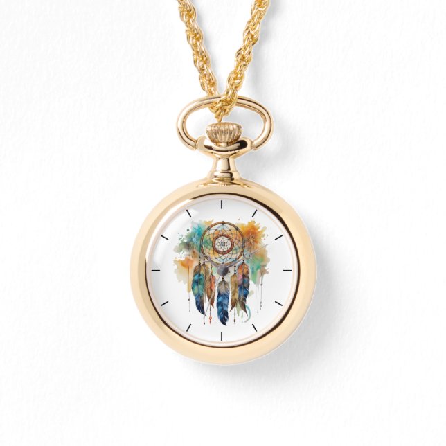 RELOJ DE PULSERA NATIVE AMERICAN DREAM CATCHER (Anverso)