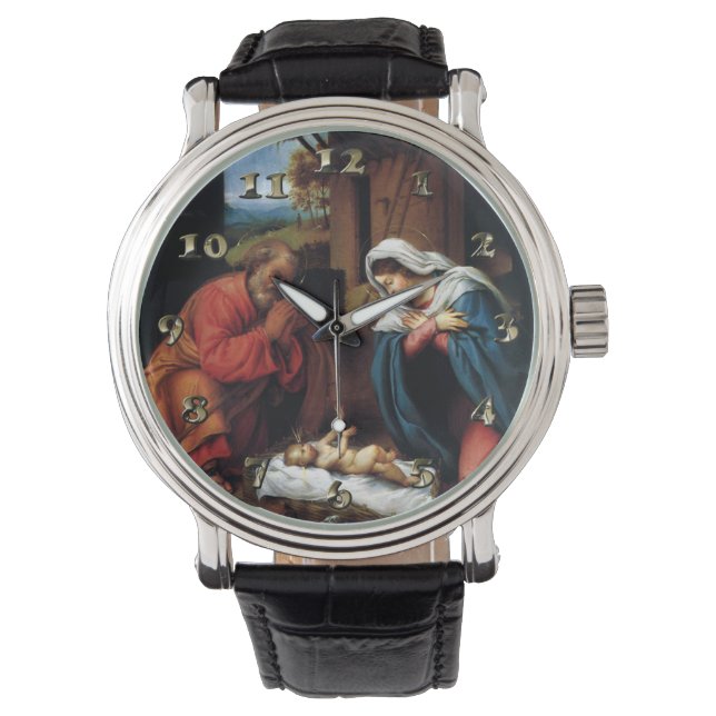 Reloj De Pulsera Nativity (Anverso)