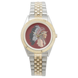 Reloj De Pulsera "Nativo Americano"