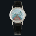 Reloj De Pulsera Naturaleza acuarela moderna Véase La Cita Mundial<br><div class="desc">Naturaleza acuarela moderna Véase La Cita Mundial</div>