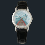 Reloj De Pulsera Naturaleza acuarela moderna Véase La Cita Mundial<br><div class="desc">Naturaleza acuarela moderna Véase La Cita Mundial</div>