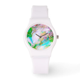 Reloj De Pulsera Naturaleza floral vintage - Flor abstracta románti