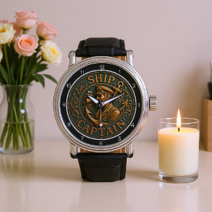 Reloj De Pulsera Nautical Anchor