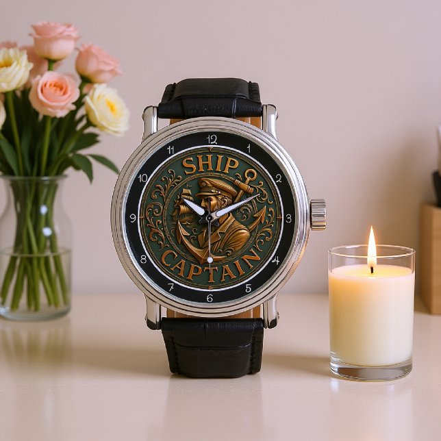 Reloj De Pulsera Nautical Anchor (Subido por el creador)