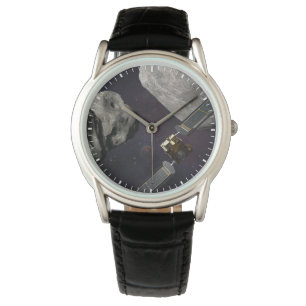 Reloj De Pulsera Nave Espacial Dart Y El Líquido Antes Del Impacto