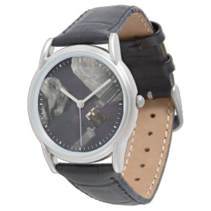 Reloj De Pulsera Nave Espacial Dart Y El Líquido Antes Del Impacto
