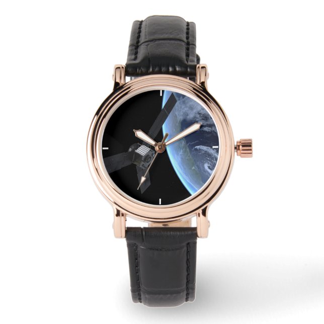 Reloj De Pulsera Naves espaciales de Juno durante su vuelo terrestr (Anverso)