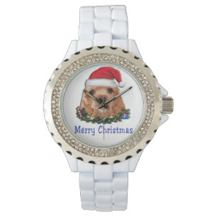 Reloj De Pulsera Navidades Animales