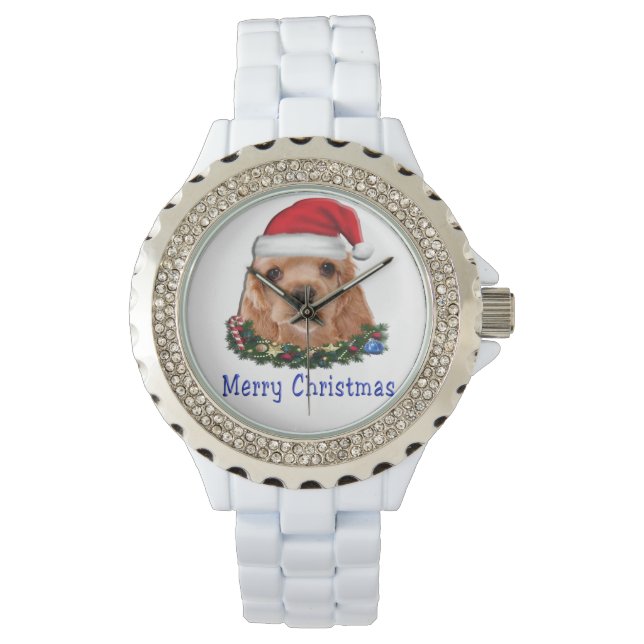 Reloj De Pulsera Navidades Animales (Anverso)