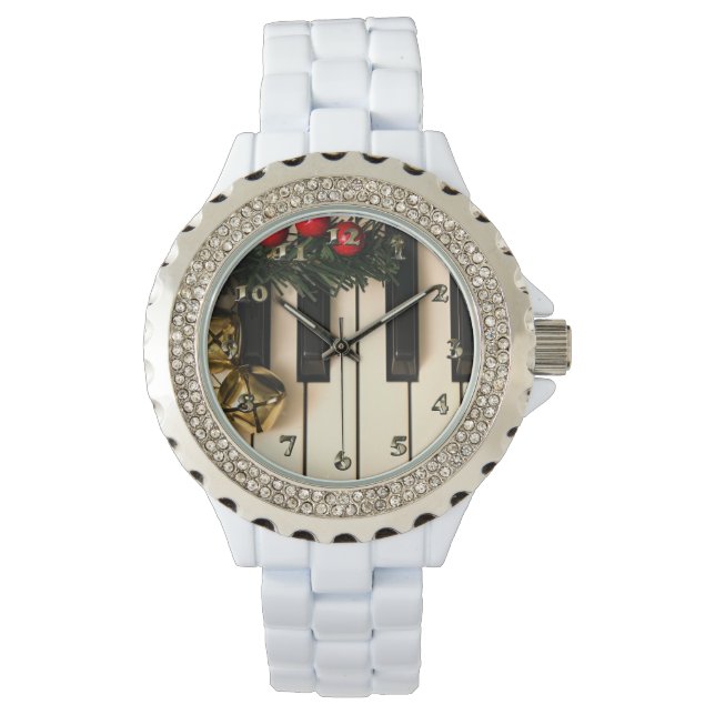 Reloj De Pulsera Navidades Carol Music Room (Anverso)