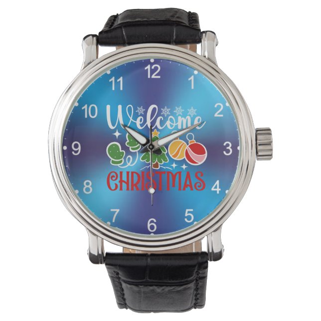 Reloj De Pulsera Navidades de bienvenida-23758 (Anverso)