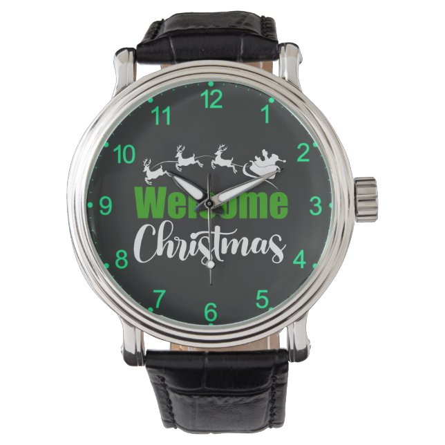 Reloj De Pulsera Navidades de bienvenida-85101 (Anverso)