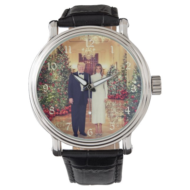 Reloj De Pulsera Navidades de Trump para la Casa Blanca (Anverso)