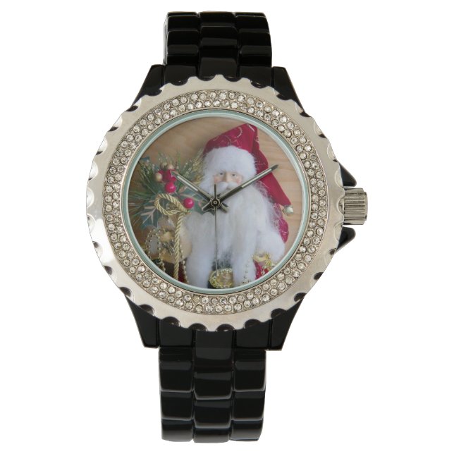 RELOJ DE PULSERA NAVIDADES DECORATIVOS SANTA (Anverso)
