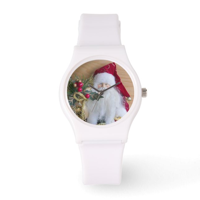 RELOJ DE PULSERA NAVIDADES DECORATIVOS SANTA (Anverso)