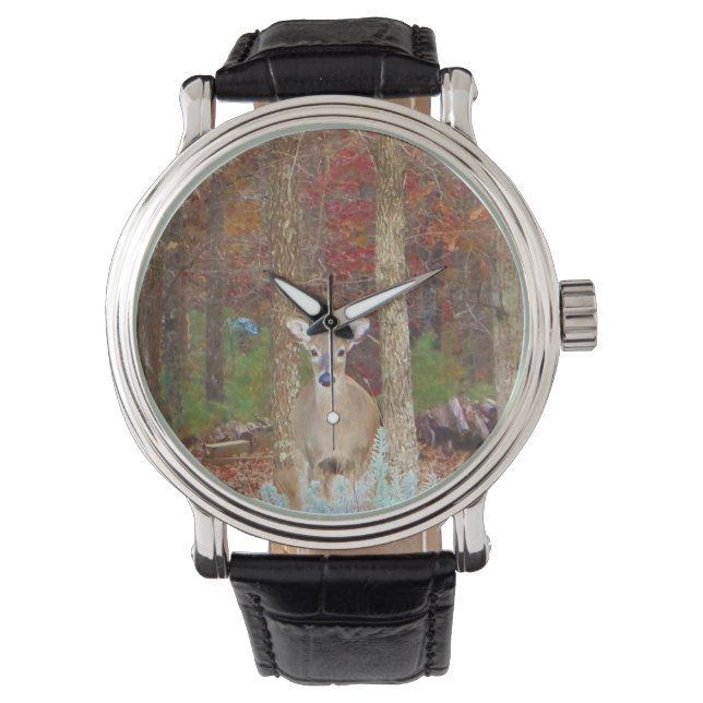 Reloj De Pulsera Navidades Deer (Anverso)