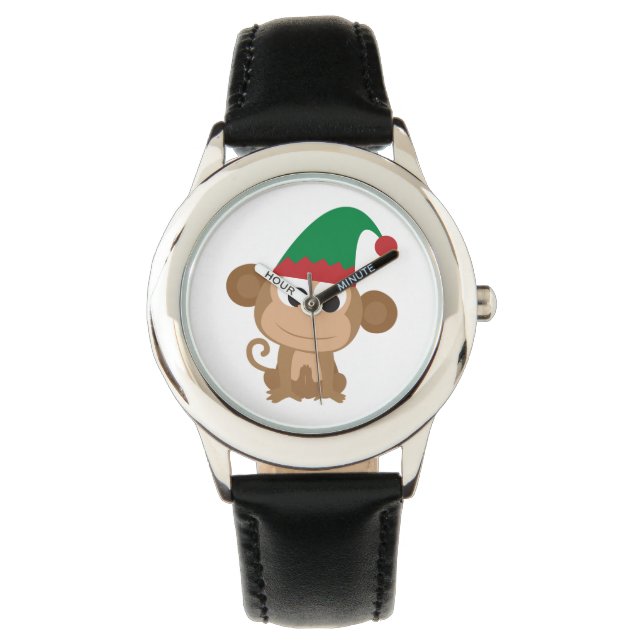 Reloj De Pulsera Navidades Elf Monkey (Anverso)