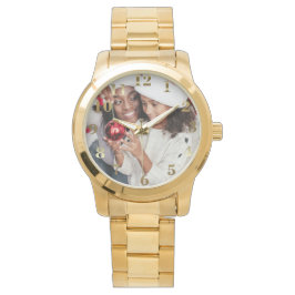 Reloj De Pulsera Navidades fotográficos personalizados Vigilancia d
