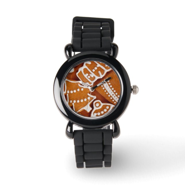 Reloj De Pulsera Navidades Gingerbread Biscuits (Anverso)