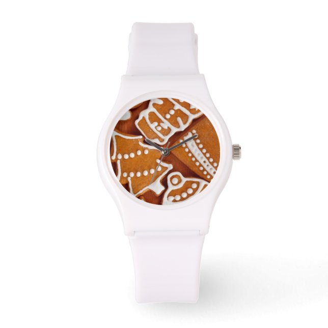Reloj De Pulsera Navidades Gingerbread Biscuits (Anverso)