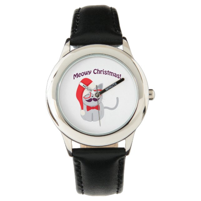 Reloj De Pulsera ¡Navidades Meowy! (Anverso)