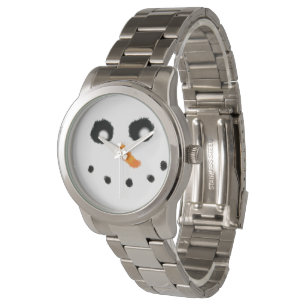 Reloj De Pulsera Navidades mujeres de Cute Girly Snowman