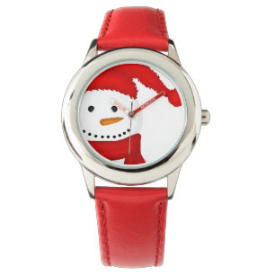 Reloj De Pulsera Navidades Navidades Snowman observan