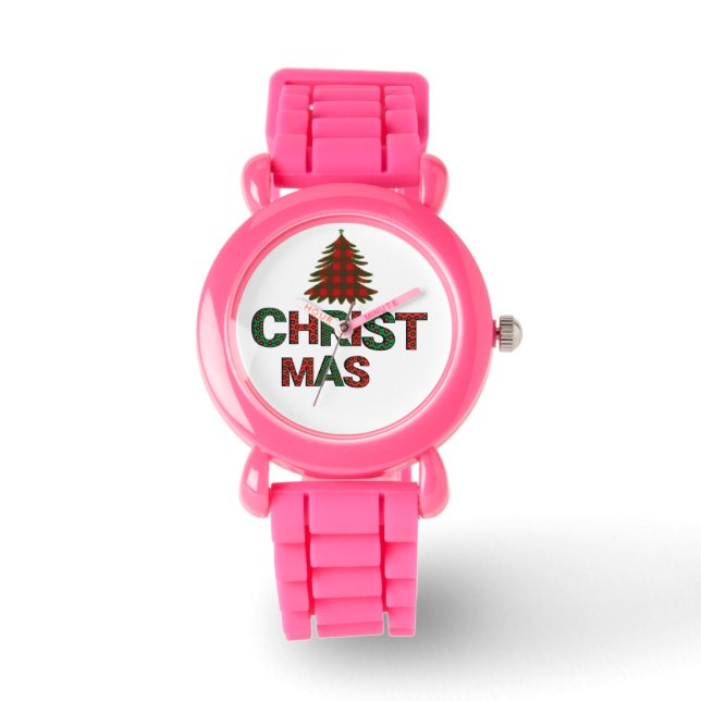 Reloj De Pulsera Navidades Niños Vigilados (Anverso)