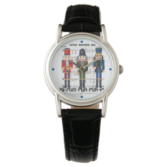 Reloj De Pulsera Navidades Nutcracker (Anverso)