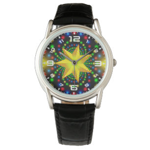 Reloj De Pulsera Navidades Star Fractal Design-29440