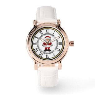 Reloj De Pulsera Navidades Watch   Santa Claus   Análogo   Mujeres